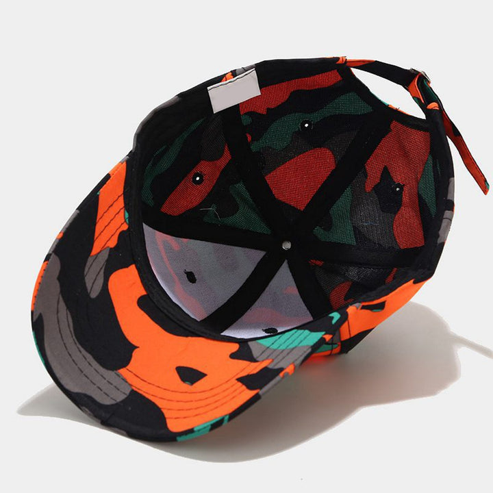 Men Hat Adjustable Comfortable Breathable Trendy Unisex Daily Wear Polyester Camouflage Print Baseball Hat Outdoor Image 11