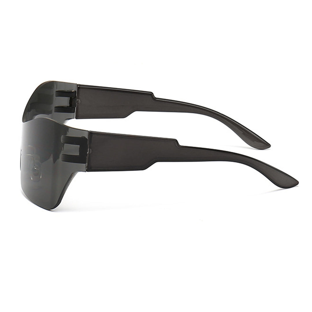Women Cycling Sunglasses Sunscreen Transparent Large Lens Windproof Dustproof Anti-UV Clear View Eye Image 11