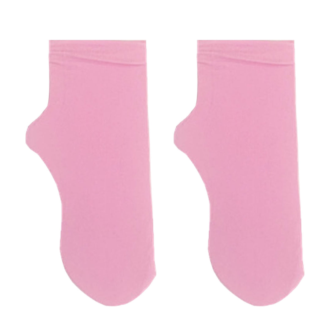 1 Pair Women Summer Socks Thin Anti-slip High Elasticity Soft Sweat Absorption Breathable Yoga Summer Mid Tube Socks Image 6