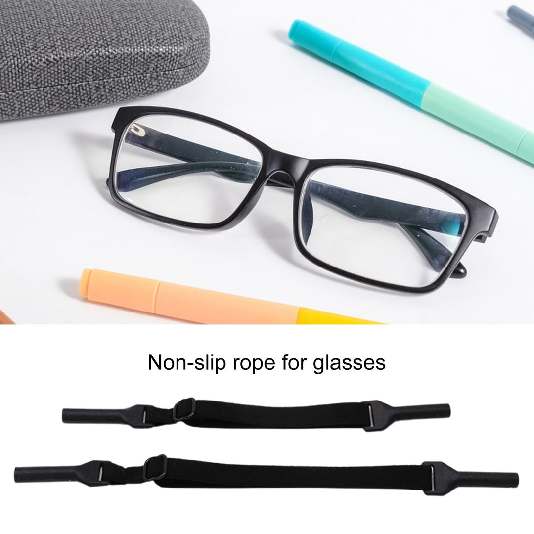 Glasses Fixed Strap No Pressure Anti-slip Lightweight Elastic Fix Glasses Portable Sports Goggle Glasses Lanyard Glasses Image 3