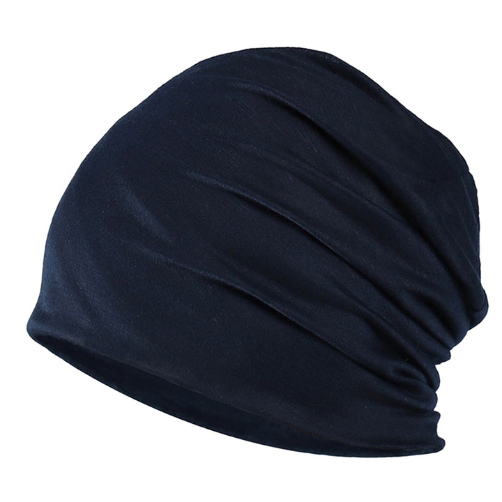 Spring Fall Skull Beanie Baggy Unisex Solid Color Elastic Thin Protective Street Dance Brimless Running Beanie Hat Image 7