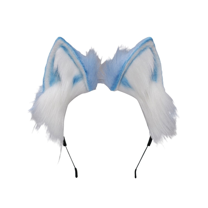 Japanese Style Metal Frame Hair Hoop Cosplay Furry Animal Cat Ears Headband Hair Accessories Image 4