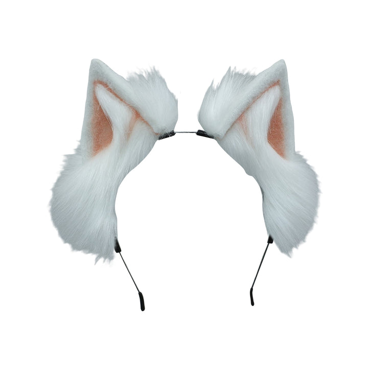 Japanese Style Metal Frame Hair Hoop Cosplay Furry Animal Cat Ears Headband Hair Accessories Image 10