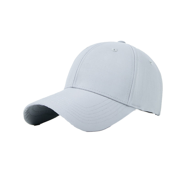 Men Summer Baseball Hat Splash-resistant Long Brim Sunshade Anti-UV Face Protection Women Peaked Hat Headwear Image 4