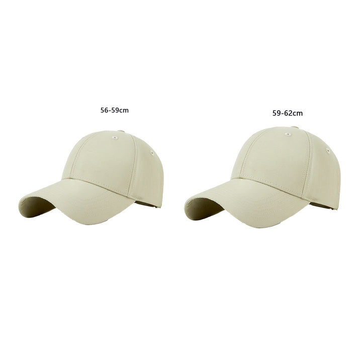 Men Summer Baseball Hat Splash-resistant Long Brim Sunshade Anti-UV Face Protection Women Peaked Hat Headwear Image 11