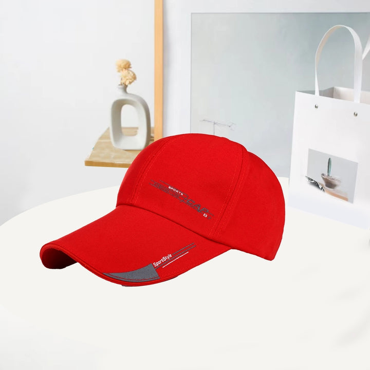 Extended Brim Adjustable Bucket Thin Baseball Hat Women Men Letter Print Sport Hat Fashion Accessories Image 12