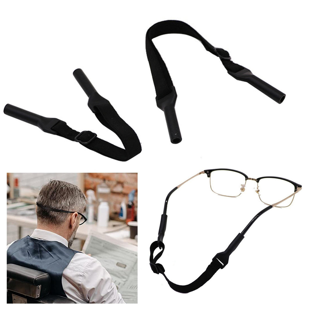 Eyeglasses Strap Adjustable Super Soft Reusable Friendly to Skin Universal Silicone Sports Eyeglass Strap Rope Image 3