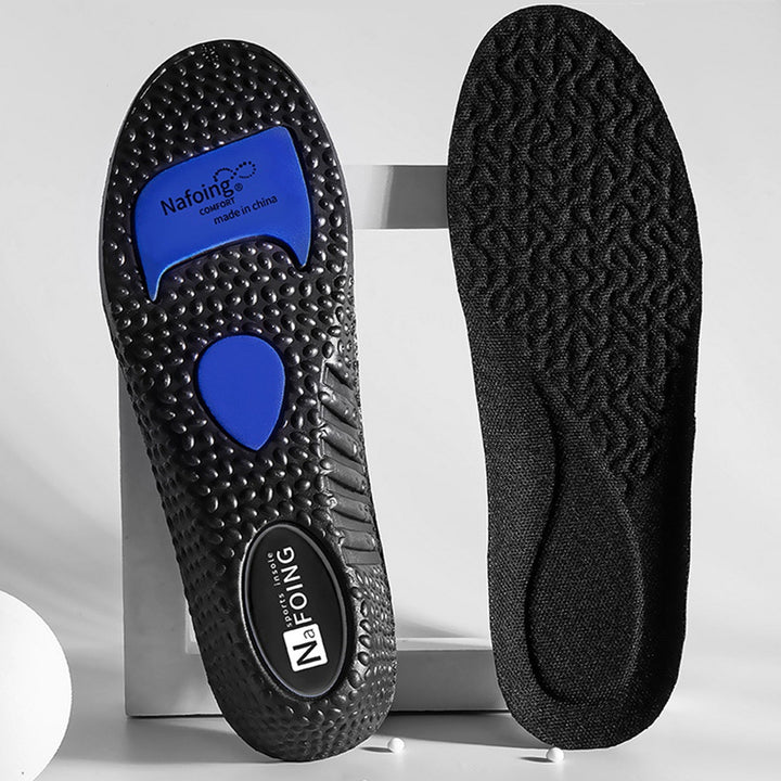 1 Pair Sports Insoles Decompression Breathable Soft Foot Protection Thickened Elastic Jogging Insoles Shoes Accessory Image 2