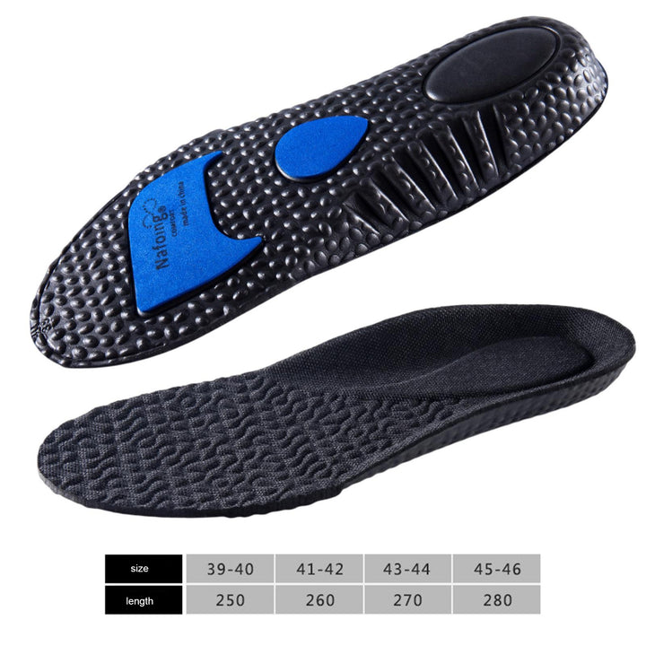 1 Pair Sports Insoles Decompression Breathable Soft Foot Protection Thickened Elastic Jogging Insoles Shoes Accessory Image 6
