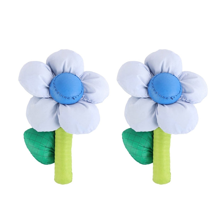 2 Pcs Clothes DIY Accessory Chubby Flower Fine Workmanship Cartoon Plant Smooth DIY Colorful Image 4