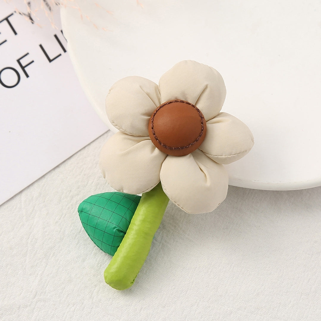 2 Pcs Clothes DIY Accessory Chubby Flower Fine Workmanship Cartoon Plant Smooth DIY Colorful Image 8