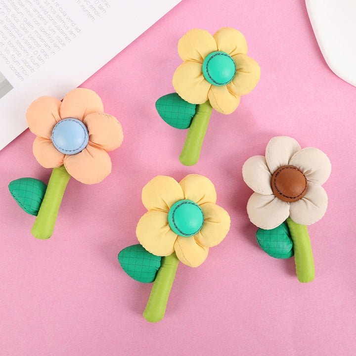 2 Pcs Clothes DIY Accessory Chubby Flower Fine Workmanship Cartoon Plant Smooth DIY Colorful Image 12