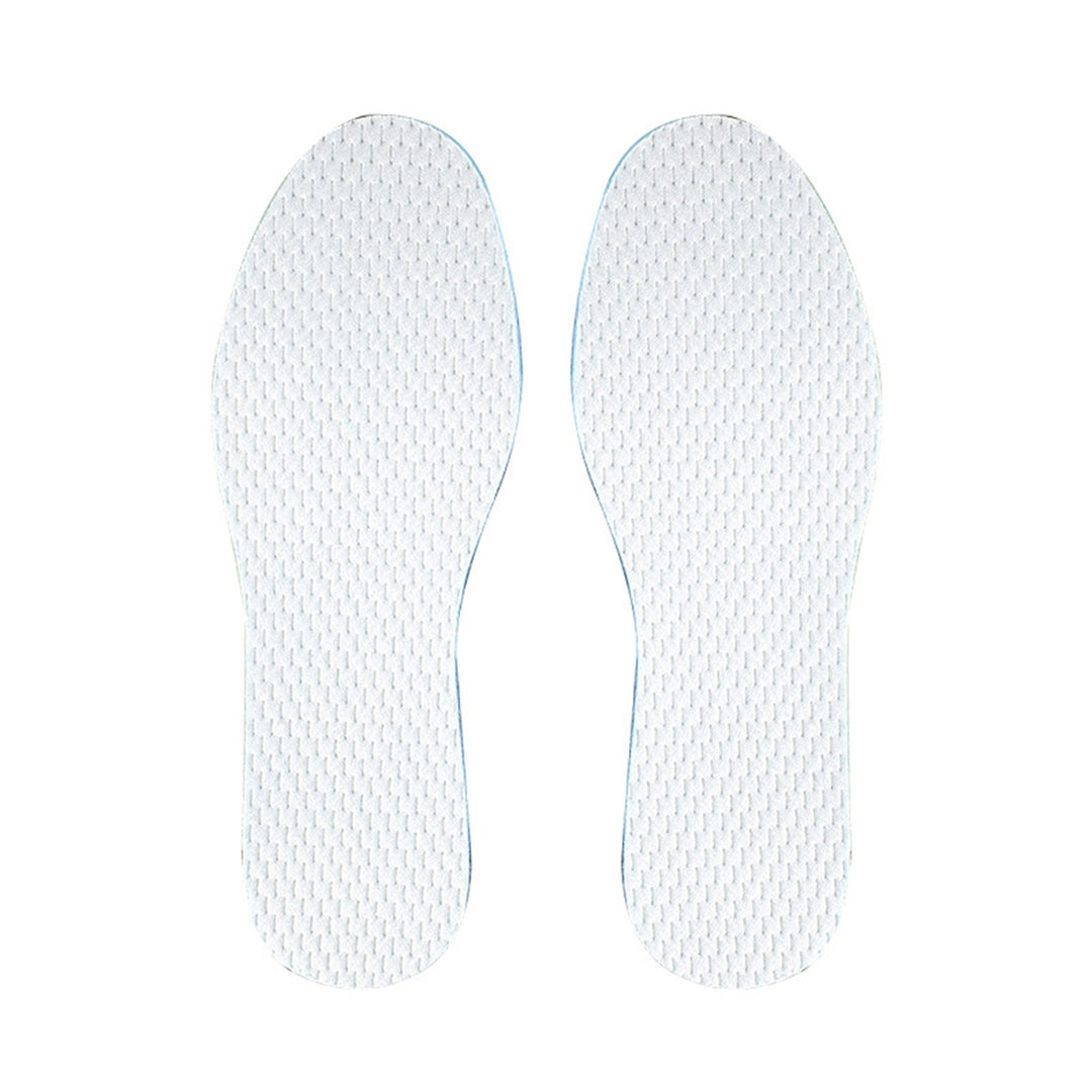 1 Pair Sports Insole Shock-absorption Soft Texture Emulsion Sweat Absorbing Fitness Deodorant Insoles Daily Use Image 4