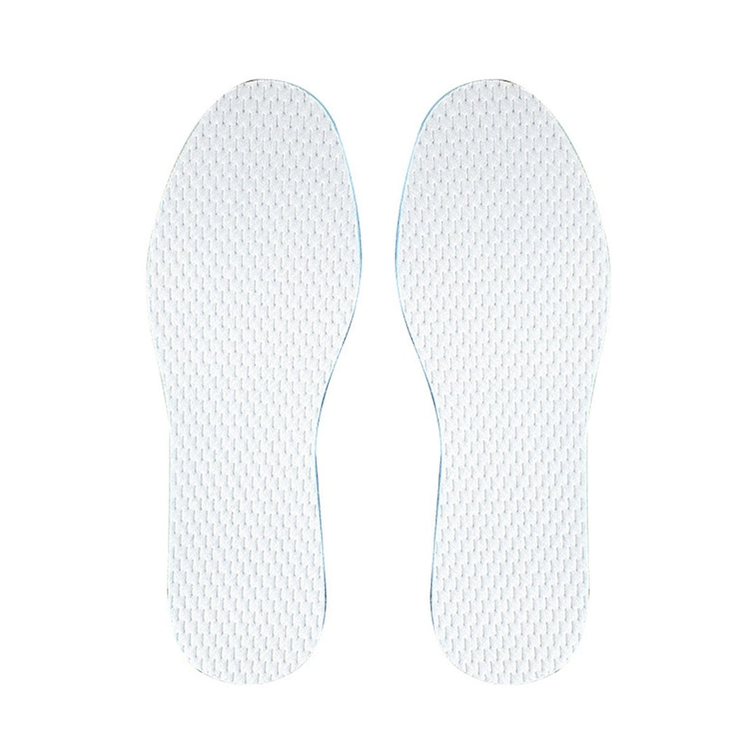 1 Pair Sports Insole Shock-absorption Soft Texture Emulsion Sweat Absorbing Fitness Deodorant Insoles Daily Use Image 1