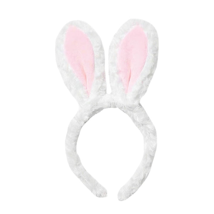 Women Headband Bunny Ear Design Non-slip Lovely Cartoon Headpiece Rabbit Ears Headband Hair Accessories Image 1