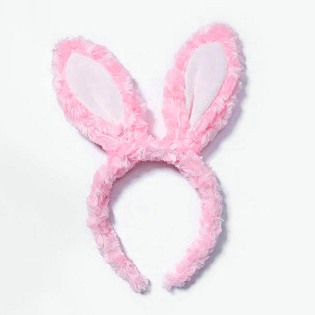 Women Headband Bunny Ear Design Non-slip Lovely Cartoon Headpiece Rabbit Ears Headband Hair Accessories Image 11