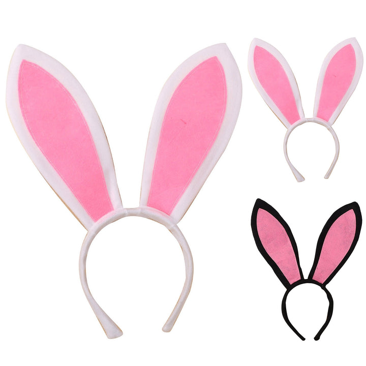 Cosplay Headband Eye-catching Soft Cosplay Costume Lightweight Cute Easter Bunny Ears Headband Hair Accessories Image 11