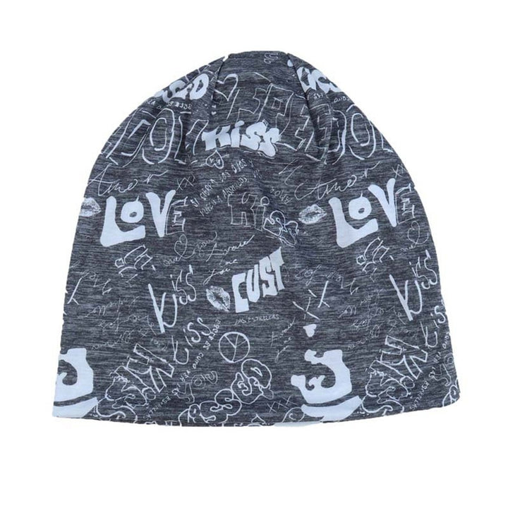 Unisex Beanie Sweat Absorption Breathable Exquisite Pattern Friendly to Skin Stretchy Protective Image 1