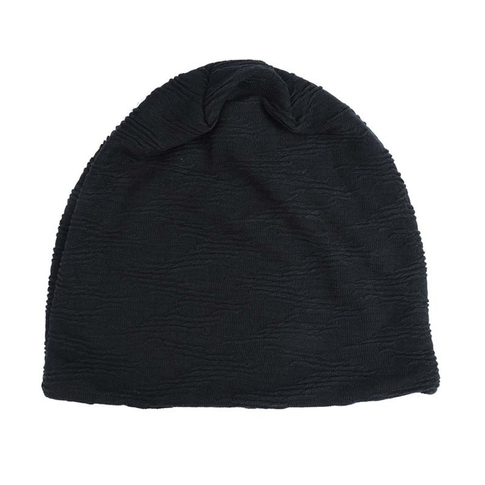 Men Hat Elastic Pleated Design No Brim Thin Comfortable Wear Soft Casual Brimless Heap Hat Outdoor Supply Image 2