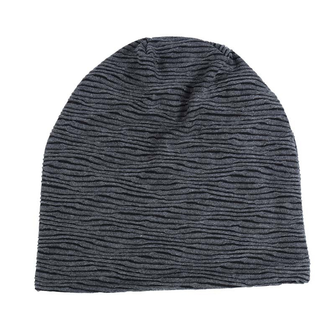 Men Hat Elastic Pleated Design No Brim Thin Comfortable Wear Soft Casual Brimless Heap Hat Outdoor Supply Image 3