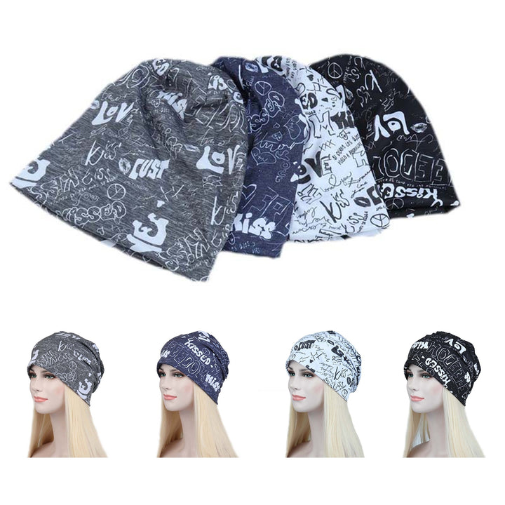 Unisex Beanie Sweat Absorption Breathable Exquisite Pattern Friendly to Skin Stretchy Protective Image 7