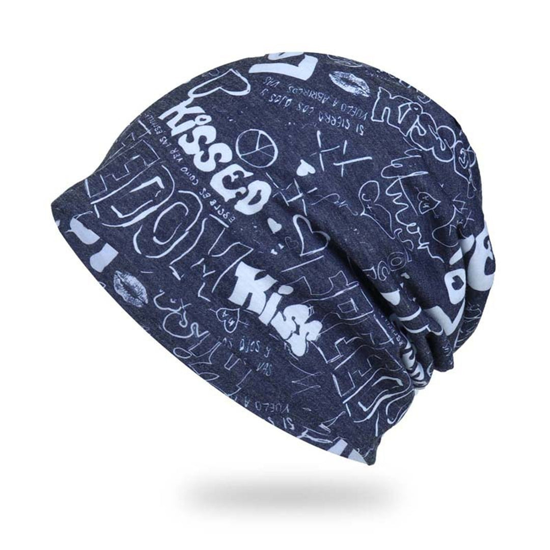 Unisex Beanie Sweat Absorption Breathable Exquisite Pattern Friendly to Skin Stretchy Protective Image 12