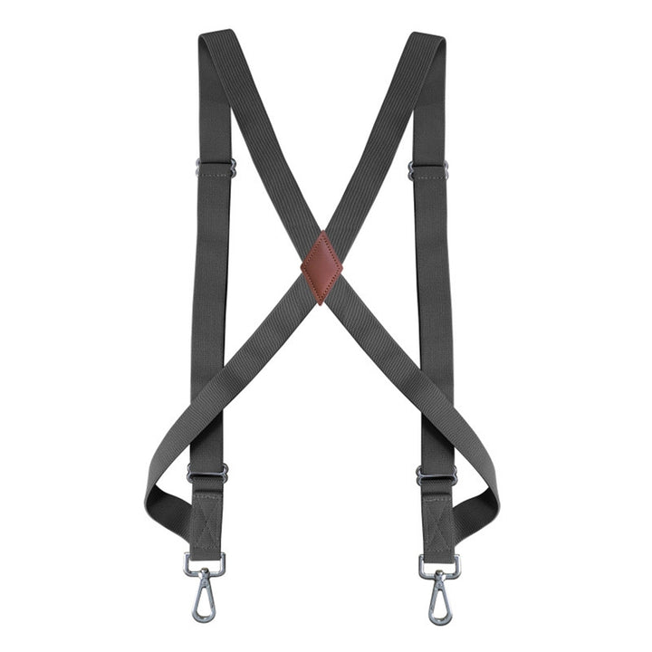 Adjustable 2 Buckles Unisex Suspender Non-slip Detachable X Back Shirt Clip Elastic Suspender Clothing Accessories Image 4