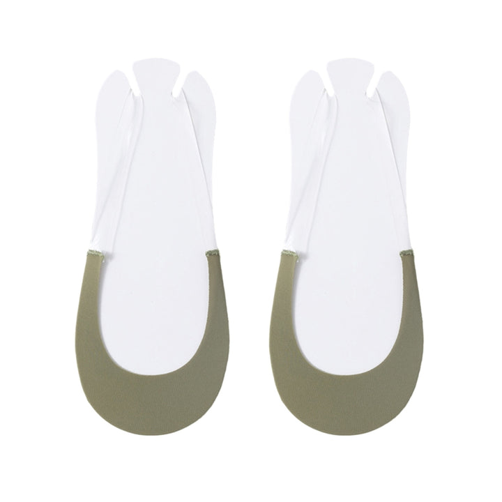 1 Pair Breathable Non-slip Half Boat Socks Low Cut Thin Elastic Cool Transparent Suspenders Half Invisible Socks Shoes Image 7