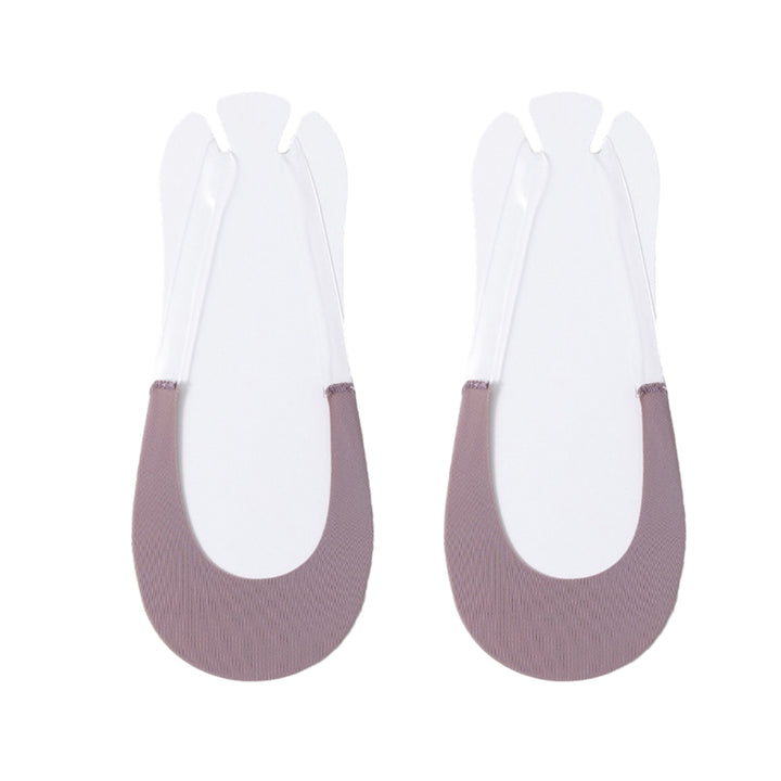 1 Pair Breathable Non-slip Half Boat Socks Low Cut Thin Elastic Cool Transparent Suspenders Half Invisible Socks Shoes Image 8