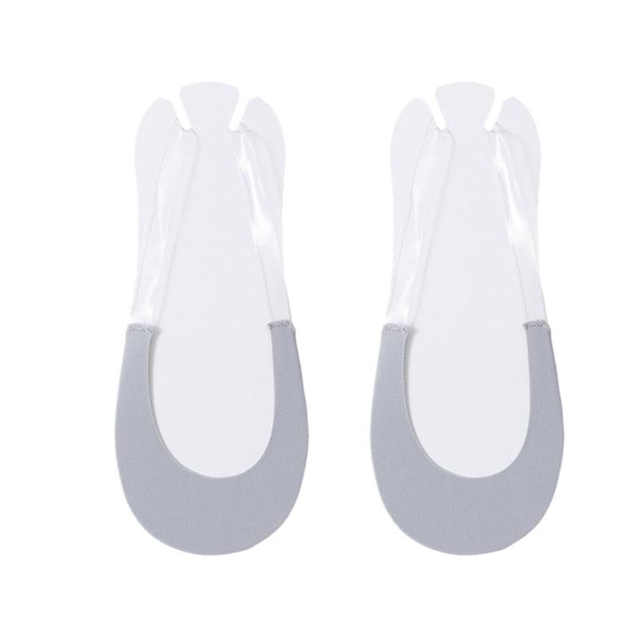 1 Pair Breathable Non-slip Half Boat Socks Low Cut Thin Elastic Cool Transparent Suspenders Half Invisible Socks Shoes Image 9