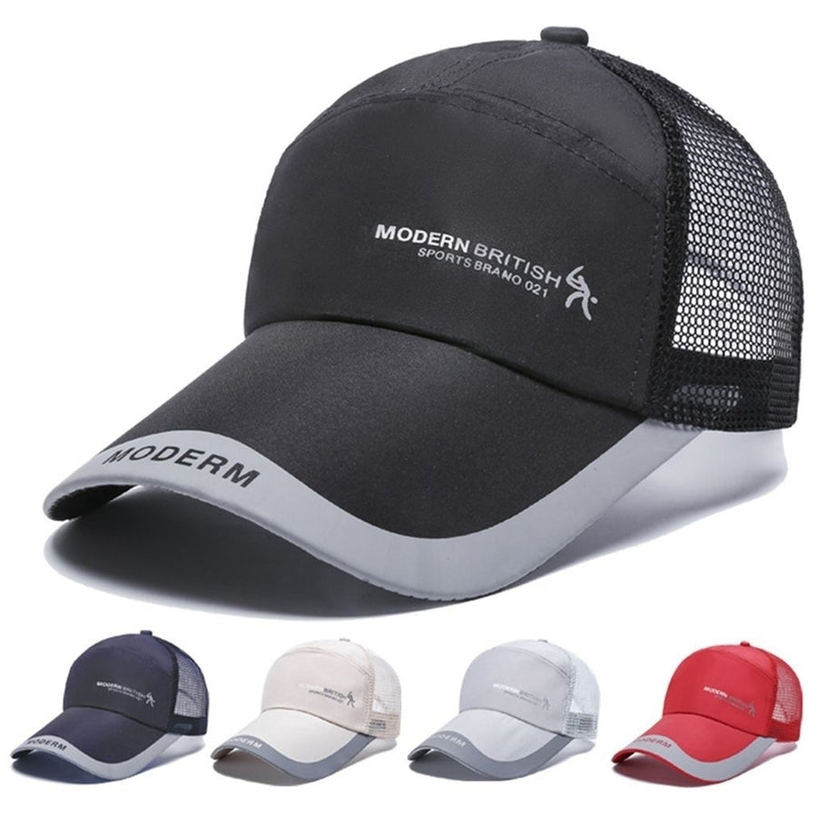 Stylish Embroidered Baseball Hat Sun Protection Mesh Design Women Baseball Hat Summer Sports Accessories Image 1