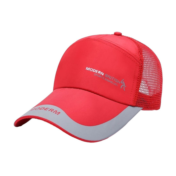 Stylish Embroidered Baseball Hat Sun Protection Mesh Design Women Baseball Hat Summer Sports Accessories Image 4