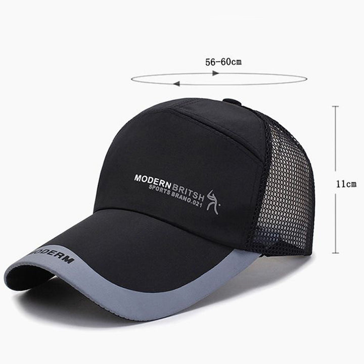 Stylish Embroidered Baseball Hat Sun Protection Mesh Design Women Baseball Hat Summer Sports Accessories Image 11