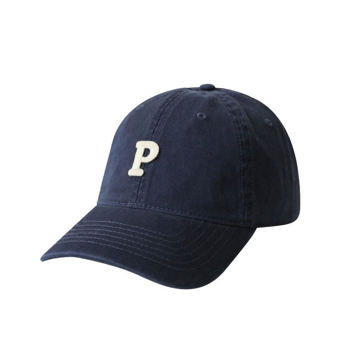 Unisex Embroidery P Letter Print Extended Brim Adjustable Baseball Hat Sunscreen Visor Sun Hat Fashion Accessories Image 1