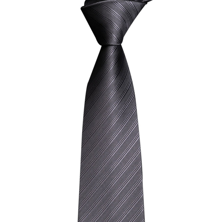 Men Tie Business Tie Work Formal Occasion Stripe Silky Smooth Anti-wrinkle Adjustable Lightweight Clothes Matching Party Image 4