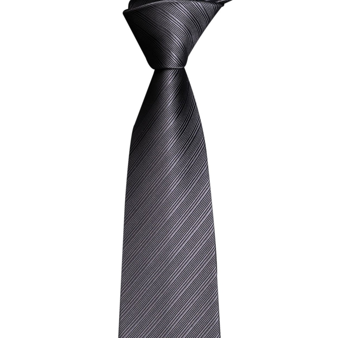 Men Tie Business Tie Work Formal Occasion Stripe Silky Smooth Anti-wrinkle Adjustable Lightweight Clothes Matching Party Image 1