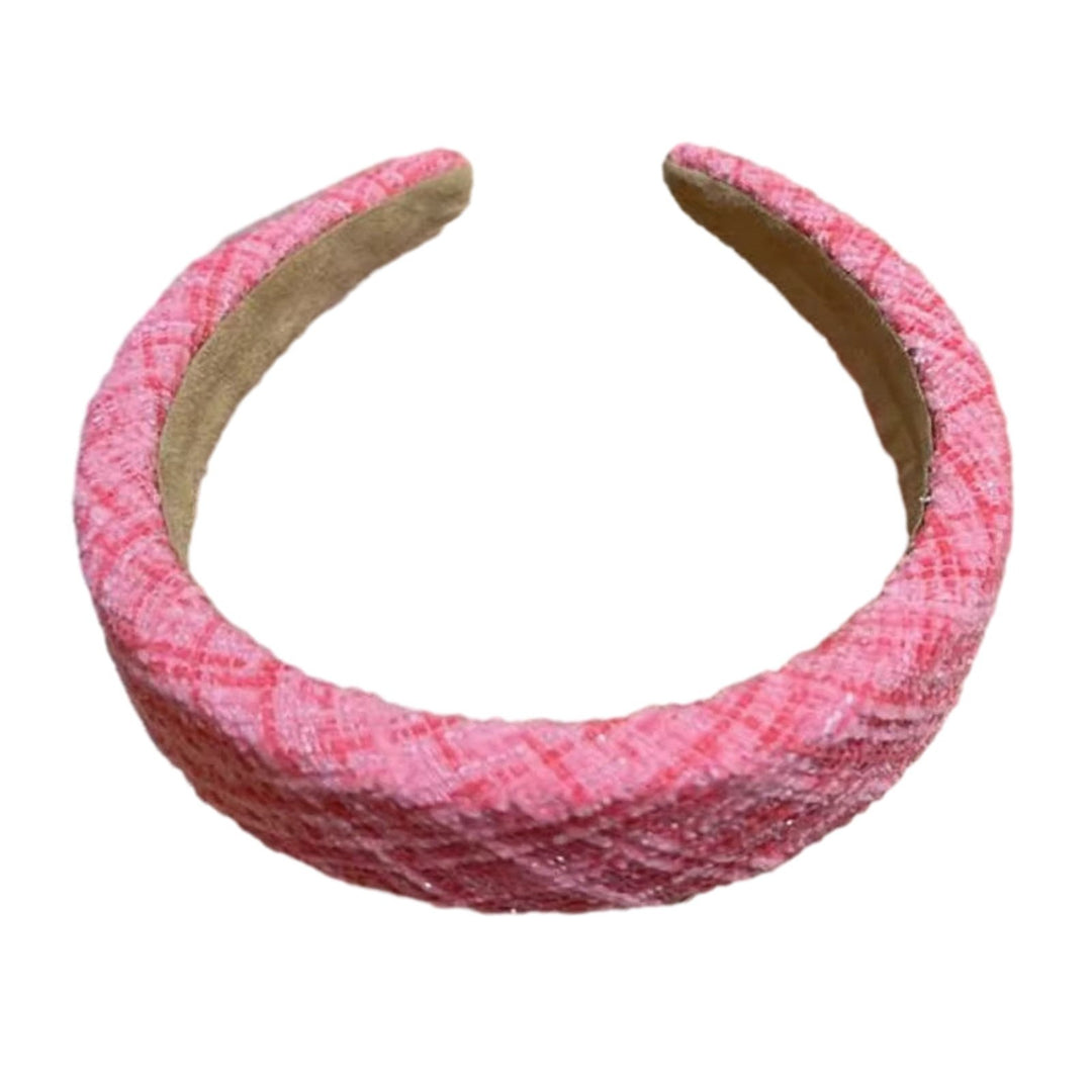 Women Headband Wide Band Elastic Anti-slip Regular Fit Yarn Sponge Bath Cooking Face Washing Hair Organizarion Tool Hair Image 3