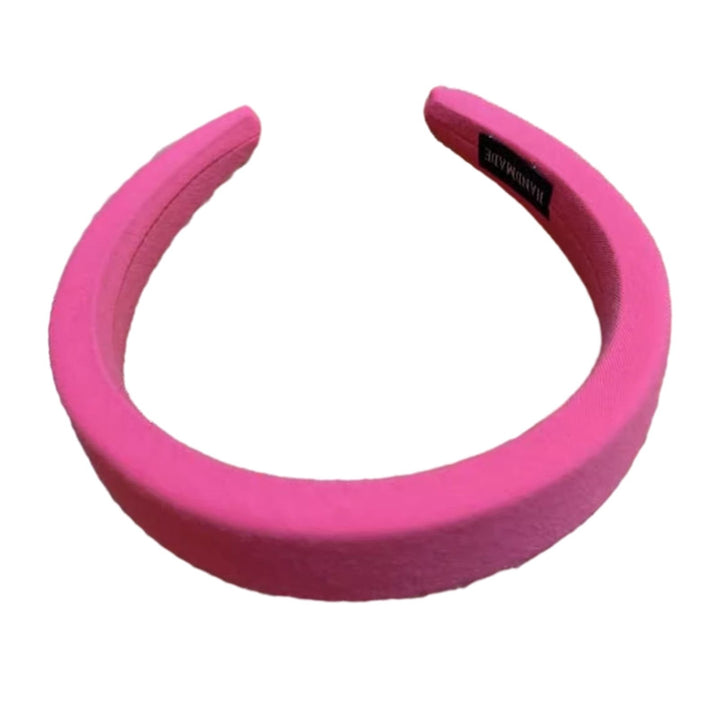 Women Headband Wide Band Elastic Anti-slip Regular Fit Yarn Sponge Bath Cooking Face Washing Hair Organizarion Tool Hair Image 4