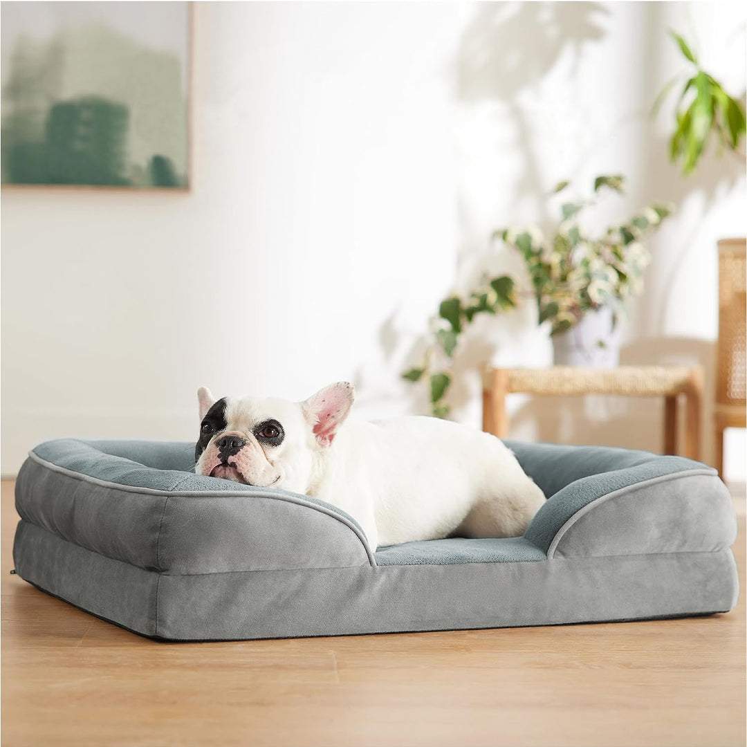 Pet Dog Bed Soft Warm Plush Puppy Cat Bed Cozy Nest Sofa Non-Slip Bed Cushion Mat Removable Washable Cover Waterproof Image 9