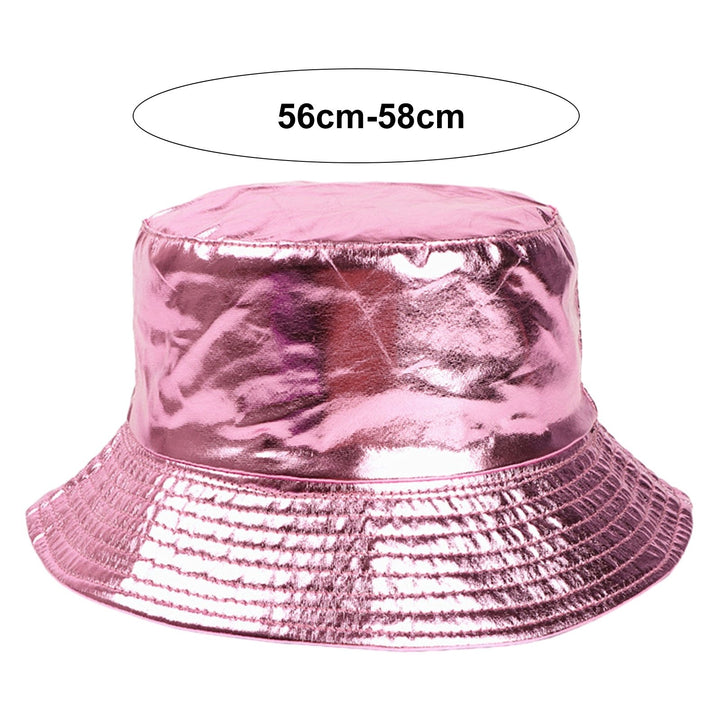 Fisherman Hat Double-sided Wear Smooth Solid Color Foldable Flat Top Lightweight Breathable Sun Protection Unisex Image 9