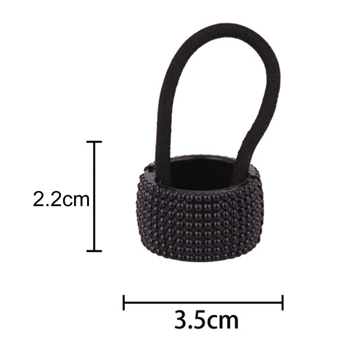 Stylish Ponytail Buckle Long Lasting Spring Clip Scrunchies All-match Minimalistic Hair Ties Ring Hairstyle Accessories Image 9