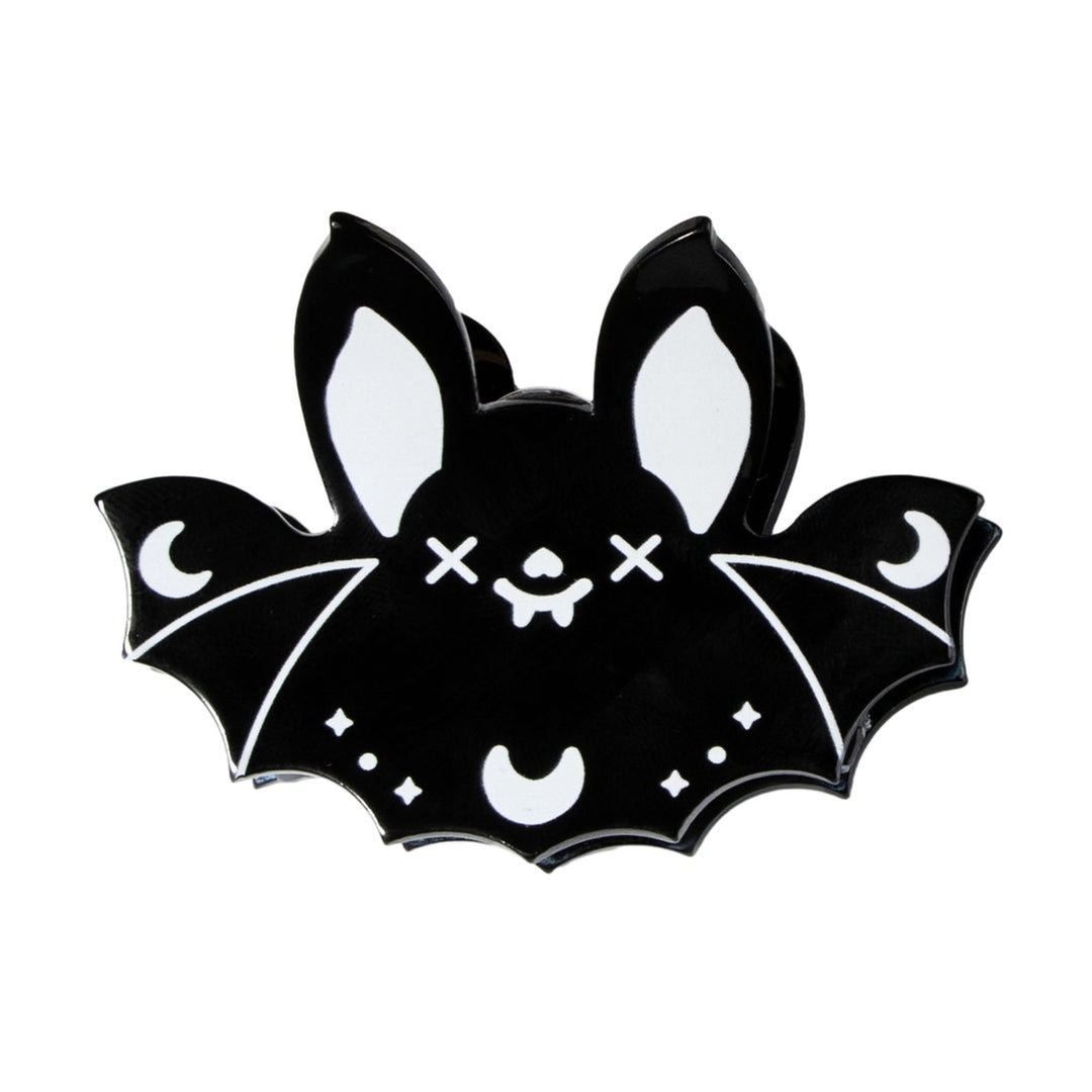 Halloween Hair Grip Bat Butterfly Shape Strong Claw Anti-slip Spooky Scary Atmosphere Photo Prop Halloween Party Image 4
