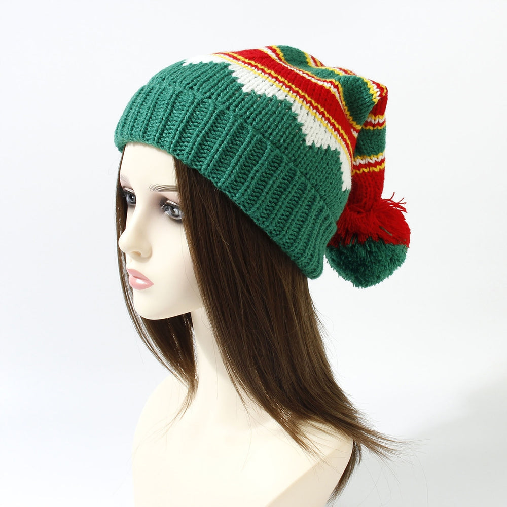 Womens Christmas Knit Hat Stylish Cozy Stay Warm Fashionable Fine Workmanship Thickened Soft Winter Hat Image 2