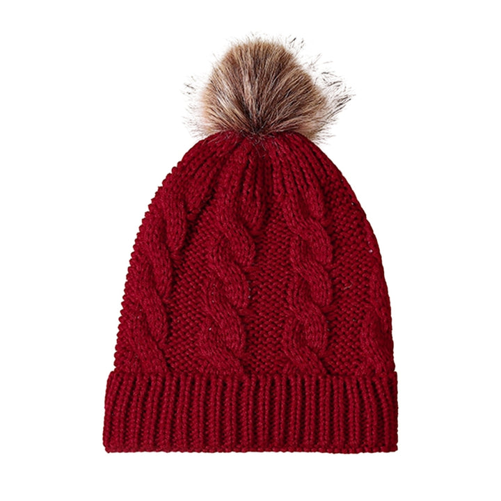 Thermal Beanie Hat Stay Warm Stylish Parent-Child Autumn Winter Cold-proof Fine Workmanship Hat for Cold Weather Image 11