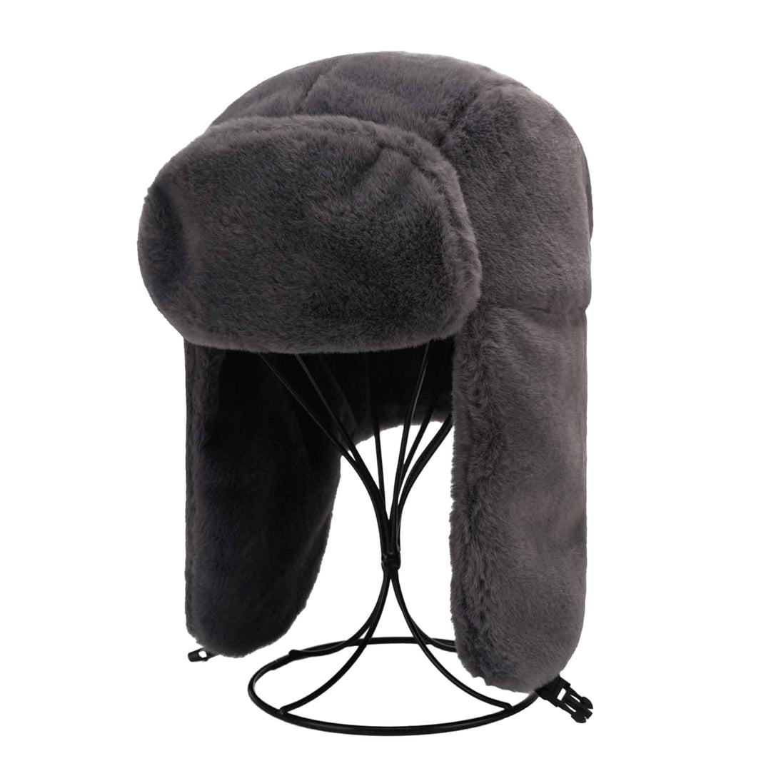 Autumn Winter Women Men Thickened Plush Lei Feng Hat Earflap Design Outdoor Riding Solid Color Warm Casual Hat Image 8