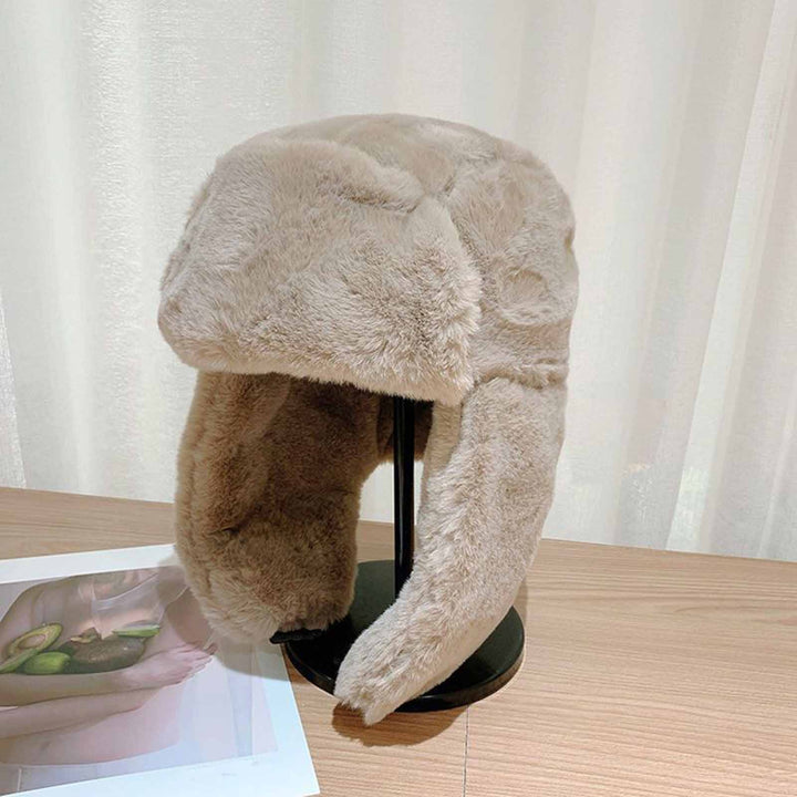 Autumn Winter Women Men Thickened Plush Lei Feng Hat Earflap Design Outdoor Riding Solid Color Warm Casual Hat Image 10