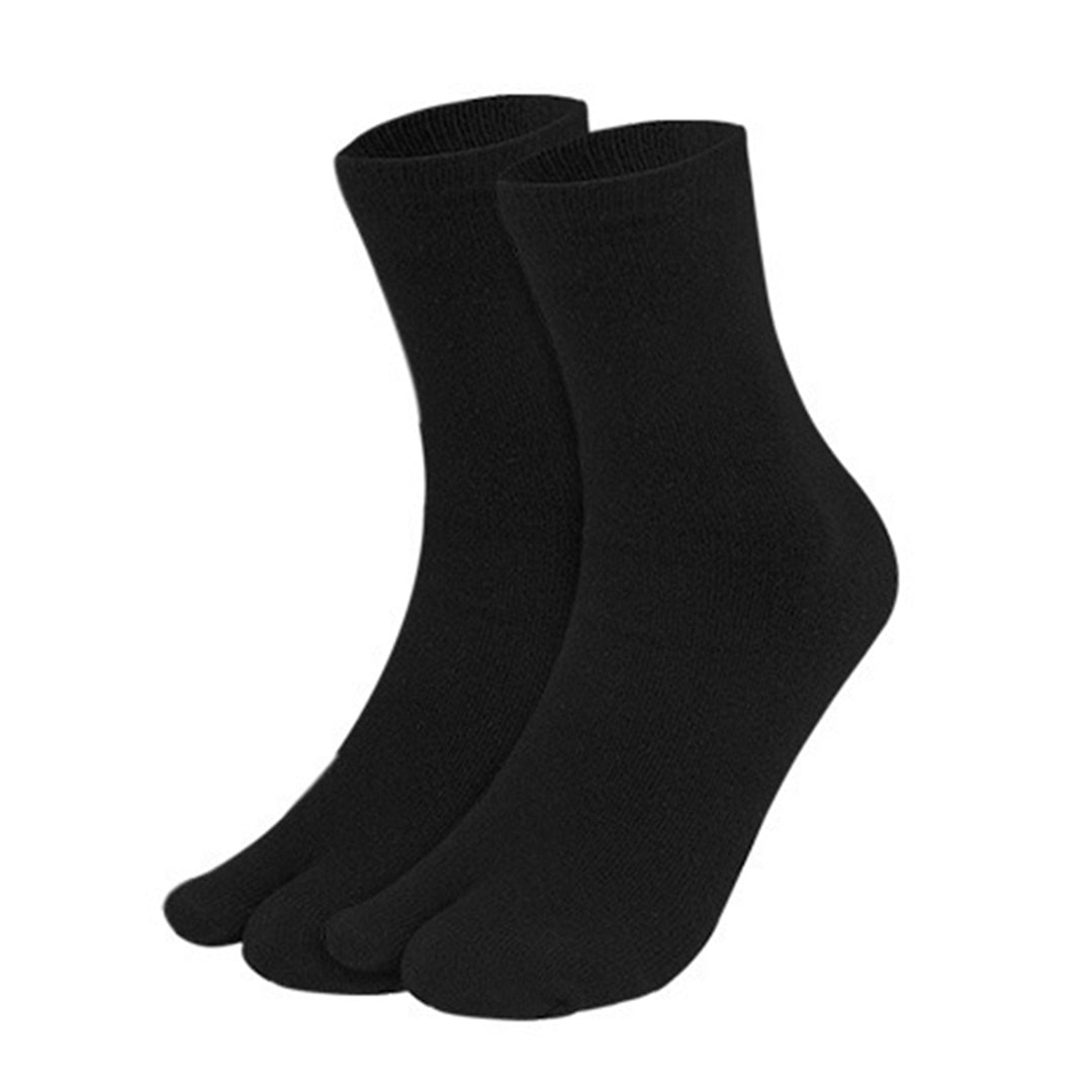 Unisex Socks Split Toe Soft Breathable Mid-tube Non Slip Anti-skid Particle Bottom Pilates Yoga Workout Sticky Crew Image 2