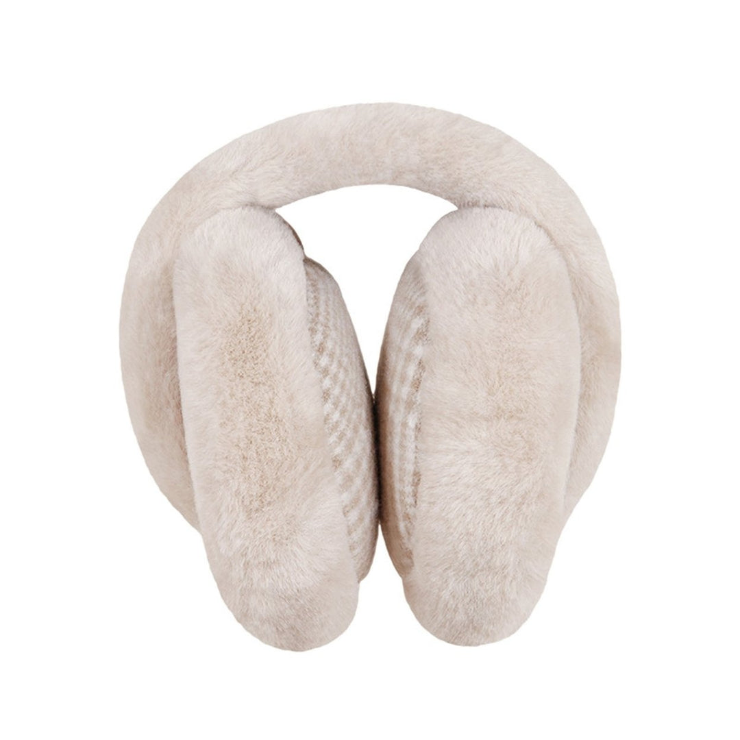 Unisex Folding Earmuffs Ear Cover Super Soft Ultra-Thick Cold Resistant Fashion Outdoor Winter Warm Plush Earmuffs Ear Image 4