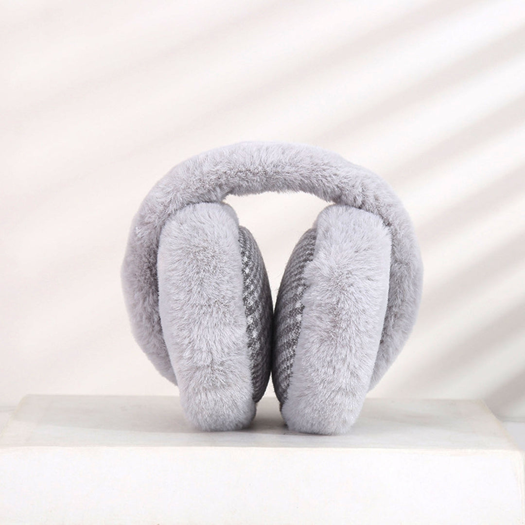 Unisex Folding Earmuffs Ear Cover Super Soft Ultra-Thick Cold Resistant Fashion Outdoor Winter Warm Plush Earmuffs Ear Image 6