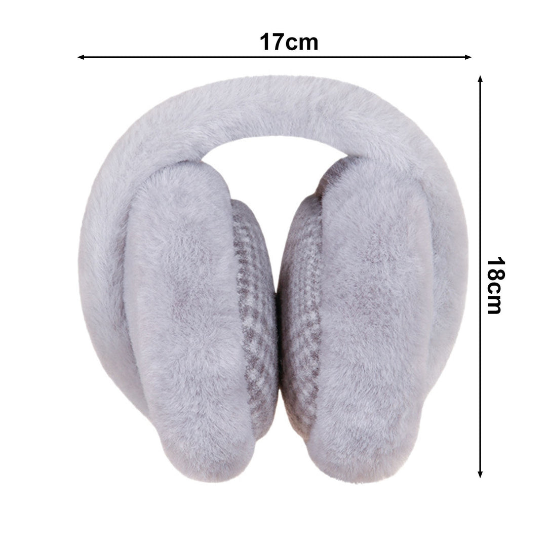 Unisex Folding Earmuffs Ear Cover Super Soft Ultra-Thick Cold Resistant Fashion Outdoor Winter Warm Plush Earmuffs Ear Image 10